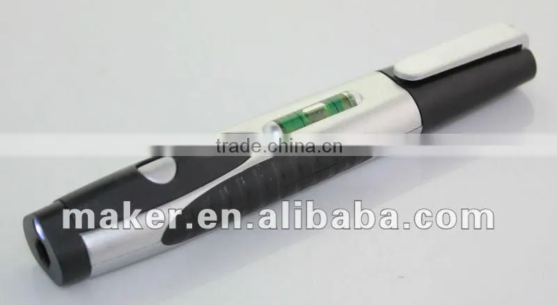 Pen Shape 4 bits Screwdriver, LeveL Plastic Flashlight