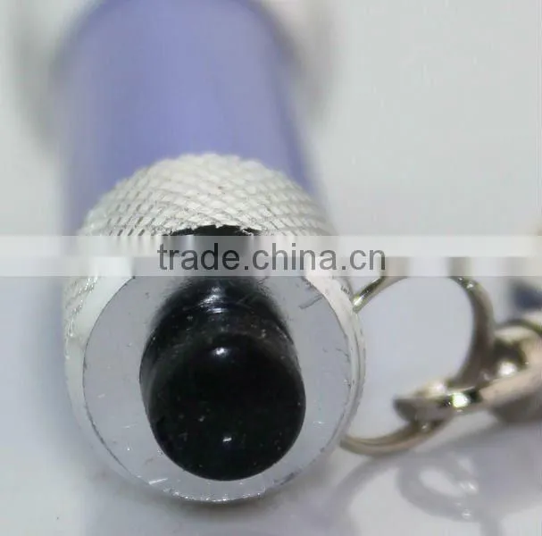3 LED Mini Aluminum flashlight with Keychain