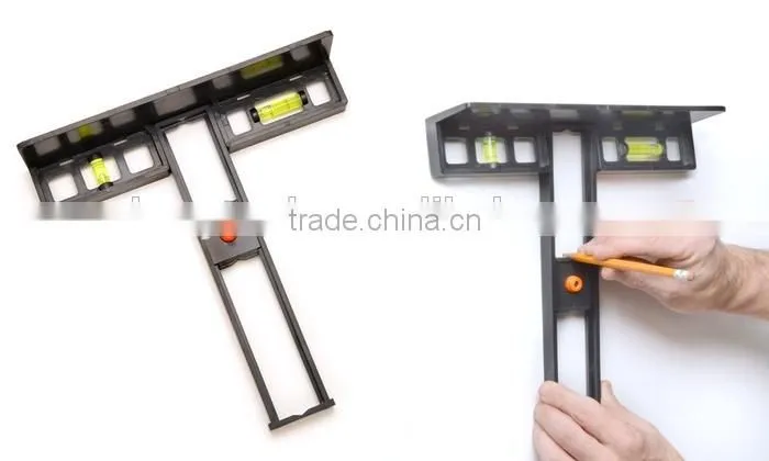 As Seen On TV home plastic hang rite measure tool spirit level