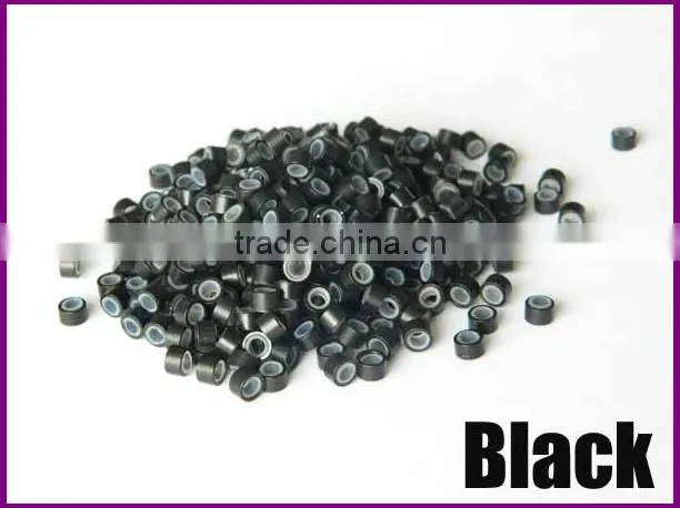 Micro beads hair extension tool silicon micro ring for prebonded hair extensions
