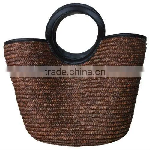 Lady Fashion Handbag For Environment-friendly Straw