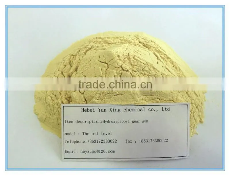 Modified Guar Gum for Oilfield fracturing, drilling