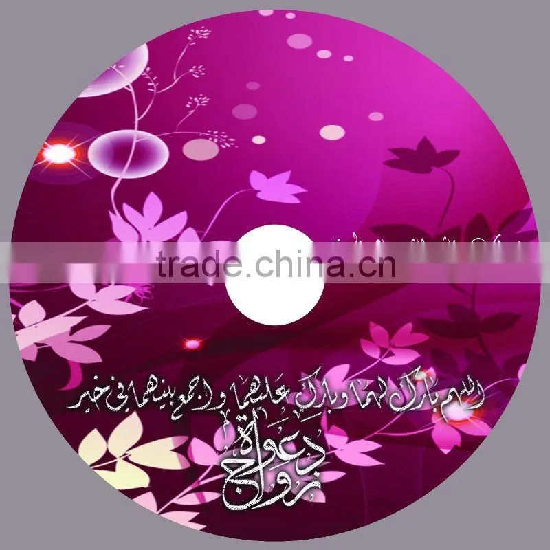 OEM booklet printing factory with CD in offset printing service