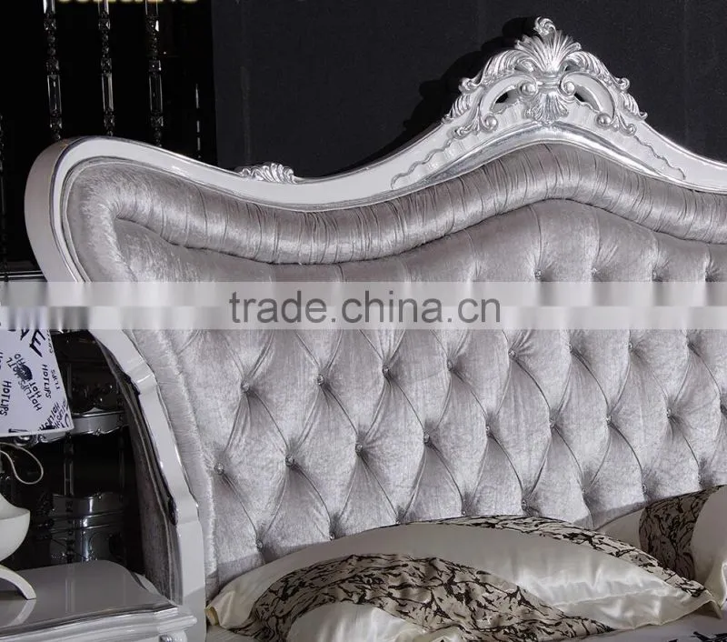 after neoclassical European style Antique bedroom furniture sets Bed Bedside table Wardrobe Dressing table Chair Commode