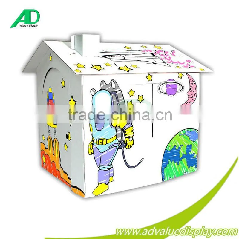 Promotion Cardboard Indoor Playhouses for Girls