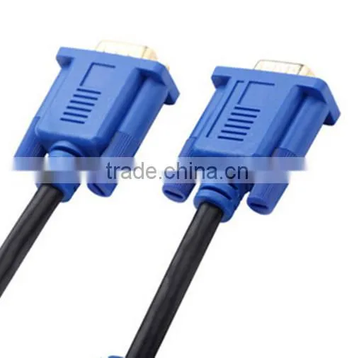 5FT 5 FT 15 PIN SVGA SUPER VGA Monitor M M Male 2 Male Cable BLUE CORD FOR PC TV