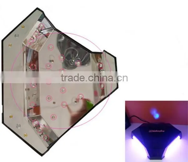 24w nail art led lamp for feet and 2hands