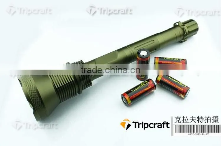 Promotion! 13800 Lumen Super Bright 12x XML T6 LED Flashlight Torch, 5 Mode For Outdoor Sports