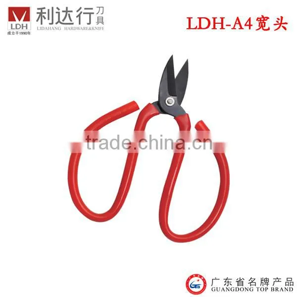 11# Broad head leather scissor holster with rubber handle LDH-A4