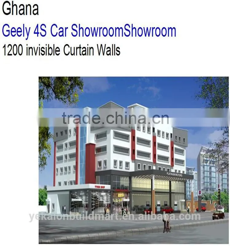 2015 Shenzhen modern design aluminum glass wall insulation panel interior decoration with nice prices