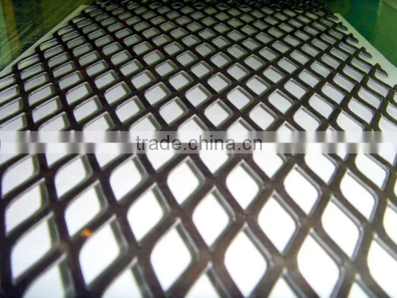 Small Hole Aluminum Expanded Metal Mesh For Decoration