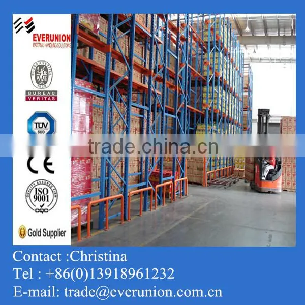 Q235b warehouse drive in pallet rack