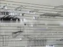 Grid wall wire hook
