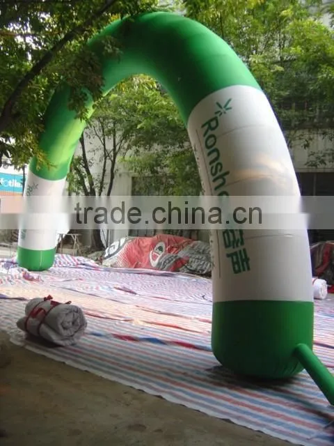Popular commercial small advertising inflatable entrance arch