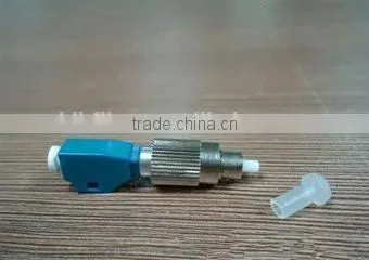 fc to lc simplex singlemode fiber optic connector / female male hybrid fiber adapter