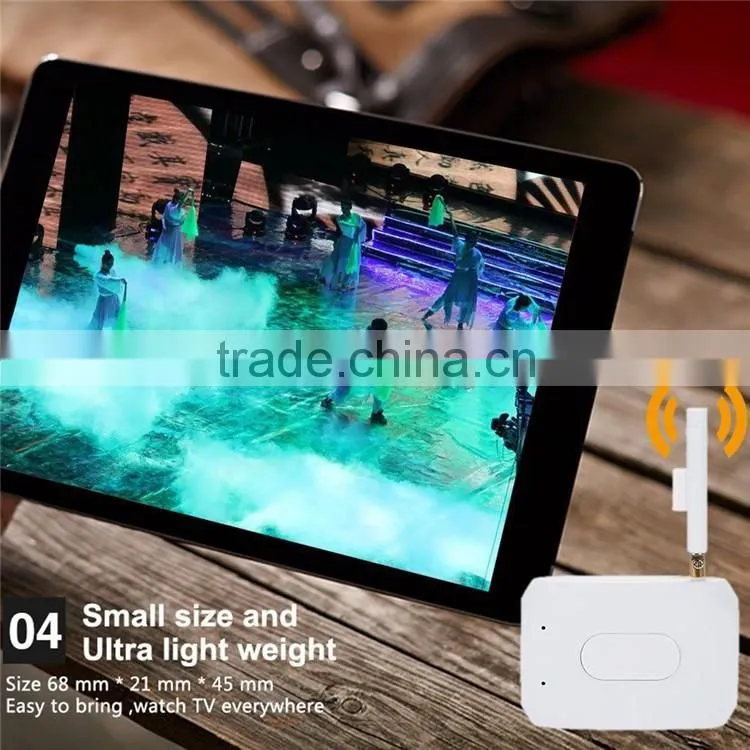 DVB-T ISDB-T DTV Link Digital TV Tuner Receiver for IOS and Android Phone/Pad
