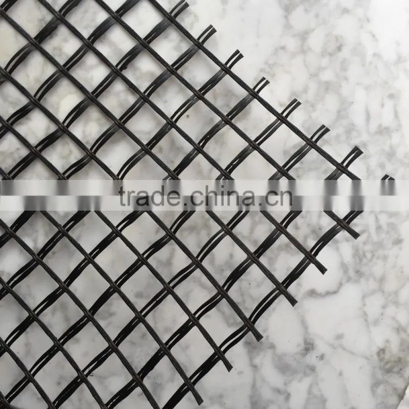 Fiberglass geogrid self adhesive,glassfiber geogrid
