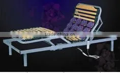 Electric metal bed base