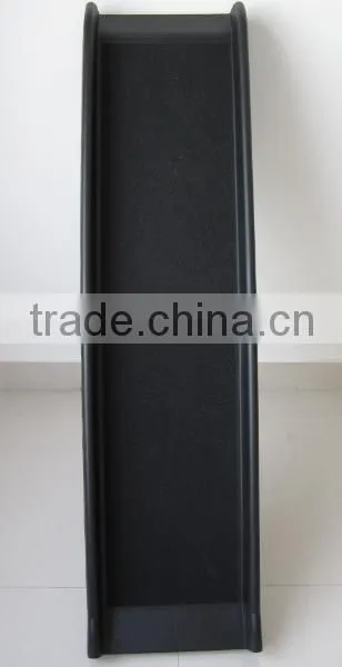 plastic pet car ramp for dog to climb up to the car from the floor