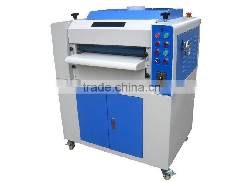 Multi rollers with texture uv coating machine price