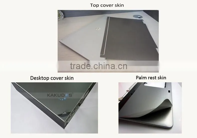 Original color laptop top panel and palm rest skin sticker for used Acer w500,t500