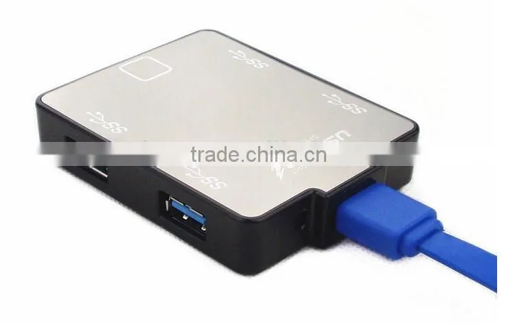 Promotional usb por hub suppliers, High speed 4 port usb hub 3.0 for PC and Laptop