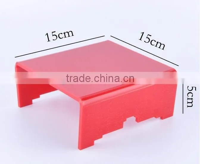 acrylic U shape display rack for shop