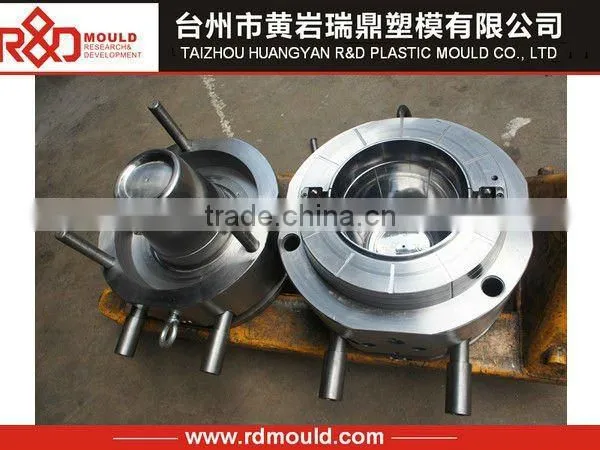round plastic bucket mold