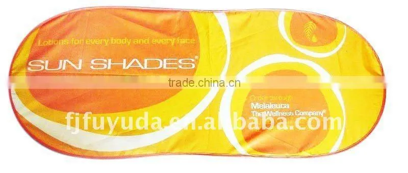 advertising windshield front sunshade