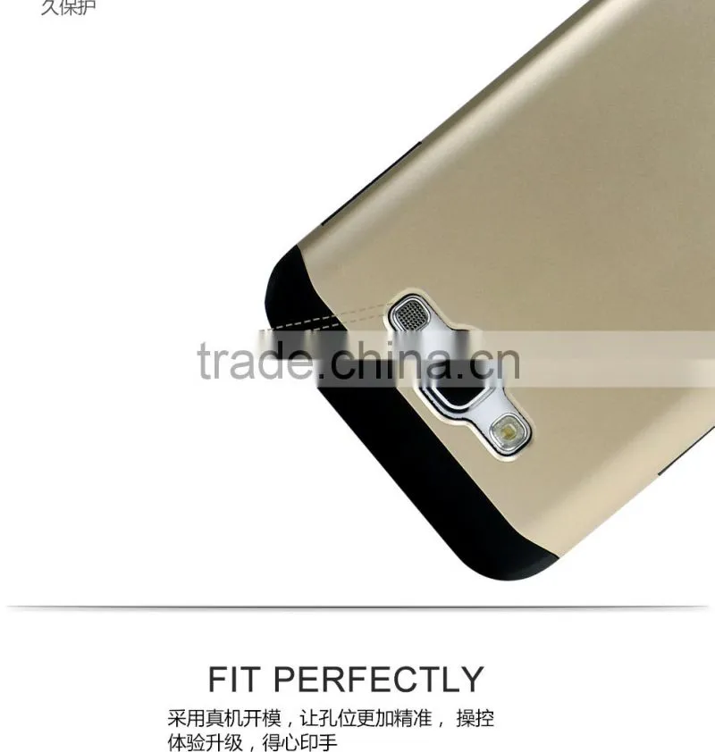 2015 Slim Colorful Armor TPU + PC mobile phone case for samsung E7,for galaxy e7 case,for samsung E7 case