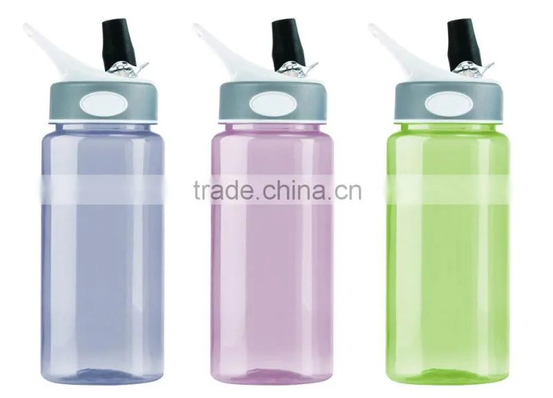 Fashion PC Bottle With Straw Best Selling 600ML