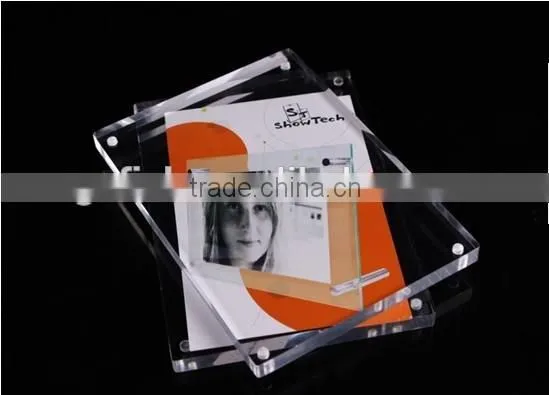custom acrylic photo frames display stand