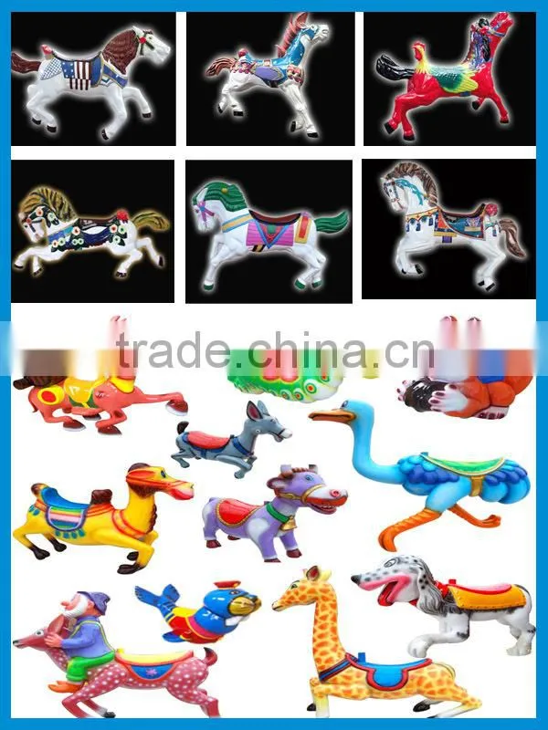 Christmas Mini Cute Musical Carnival Rides Merry Go Round for Kids