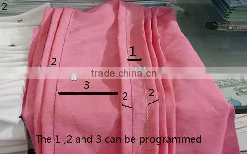 Automatic tucking sewing machine