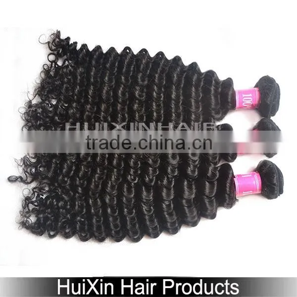 tangle free deep wave wet and wavy human hair extension bulk buy from china virgin hair 100 percent indian remy human