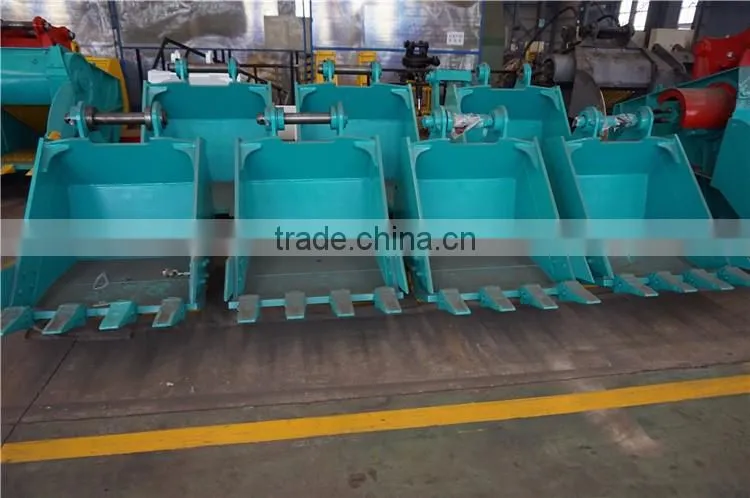 EX120-6 excavator bucket hitachi standard bucket with bucket teeth