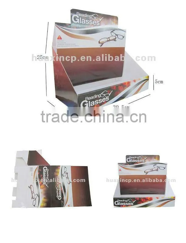 Eco-friendly Custom Foldable Paper Display Stand In Guangzhou