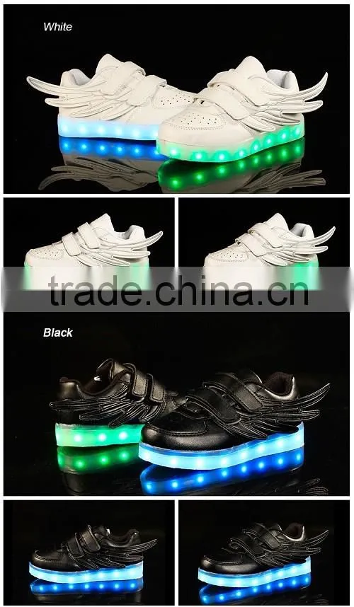 2016 Hot Selling LED Light Shoes 7 Color Changing LED Light Shoes
