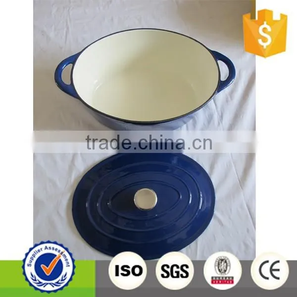 Italian cast iron enamel kitchenware casseroles set