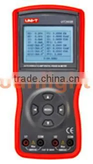 Digital Double Clamp Phase Meter, Multi-meter, Datalogger, RS232, UT265B