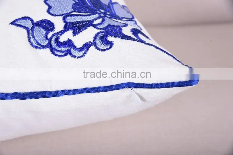 china supplier flower embroidery machine embroidery designs cushion cover