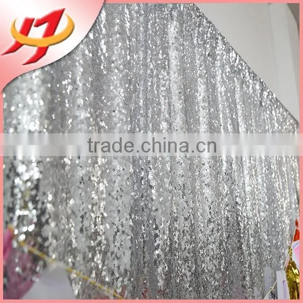 Decoration Silver Sequin Backdrop Background For Wedding/Birthday