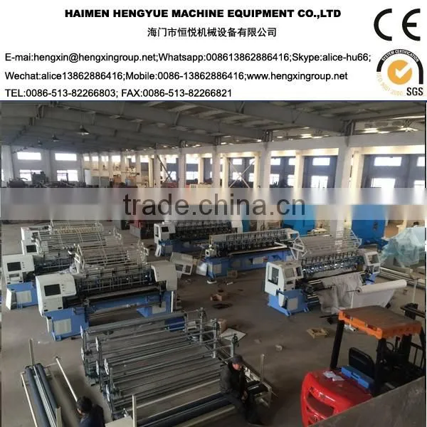 HX642 multi needle quilting machine,HX942 multi-needle quilting machine,HX1183 shuttle quilting machine