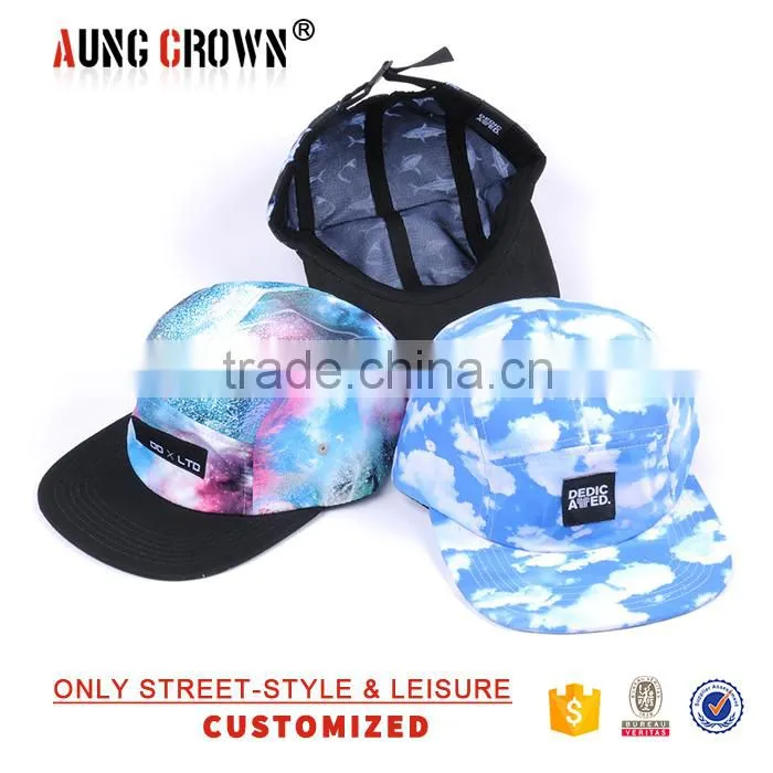 oem snapback hat/korean snapback hats/100% cotton snapback hat