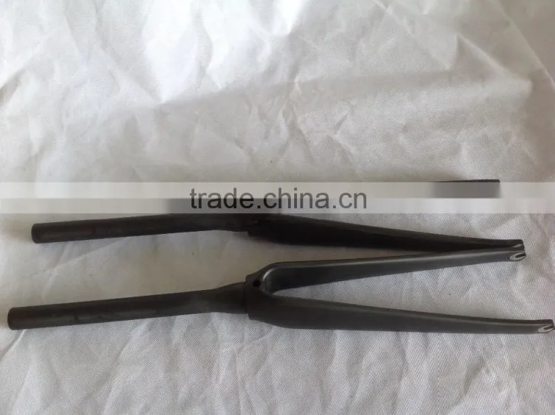 2016 cheap fixed gear road bike carbon fork,carbon front fork.
