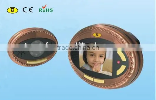 7 inch Touch Button Screen Video door phone For Villa