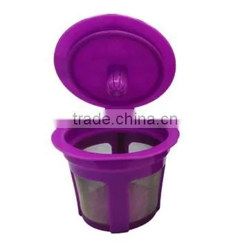 BPA free keurig 2.0 refillable reusable k-cup coffee filter pod