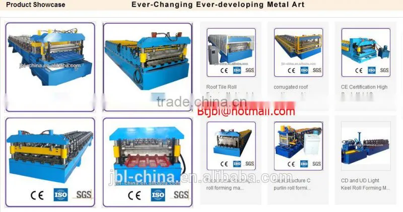 Roofing Ridge Cap Roll forming machine