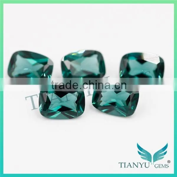 China Wholesale Gemstone Jewelry Synthetic #21/A Cushion Cut Nano Sital Gems Price