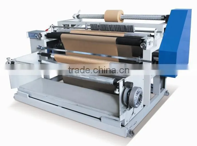 PE plastic film or paper roll non woven roll slitting rewinding machine